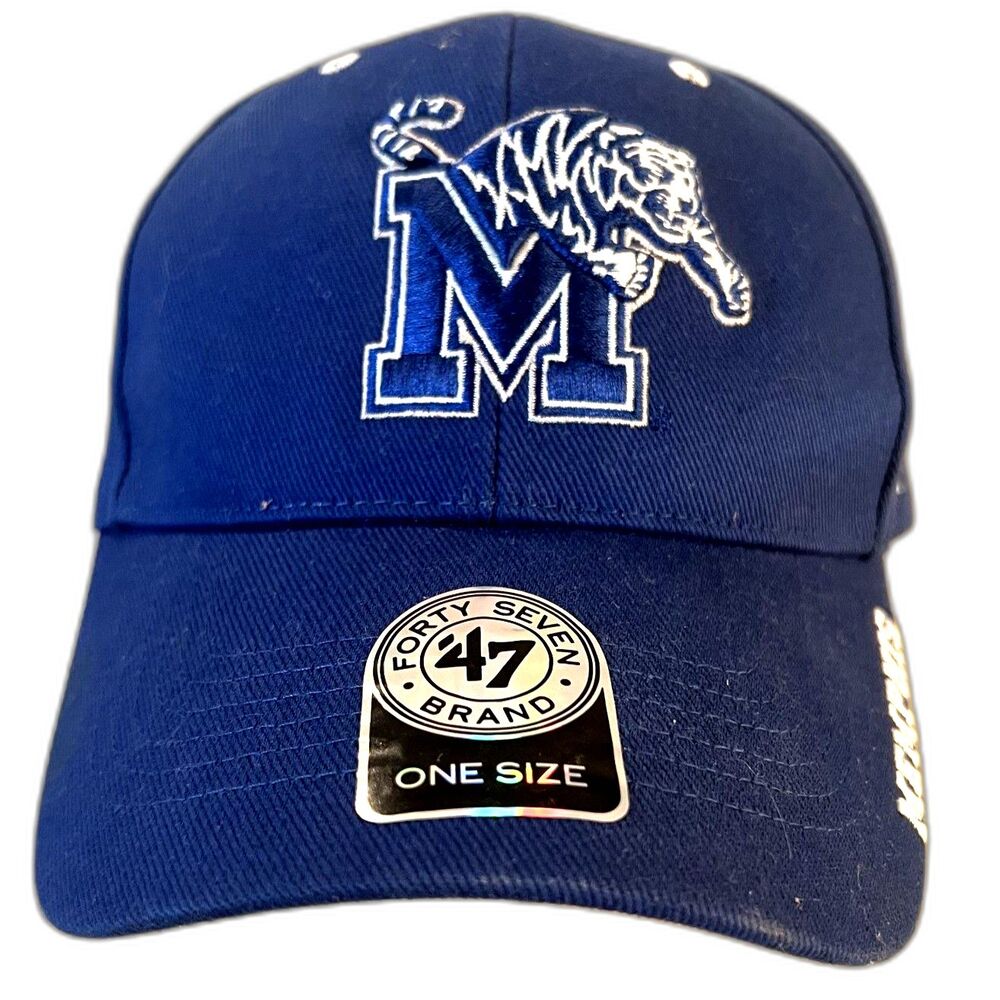 BNWT Deadstock 1990s Vintage Memphis Grizzlies Baseball Hat Cap sz OSFA 47 Brand